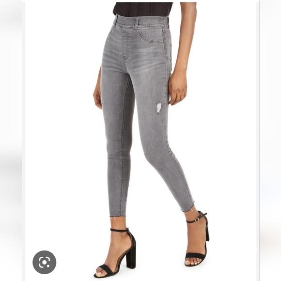 SPANX Denim - SPANXS distressed skinny jeans